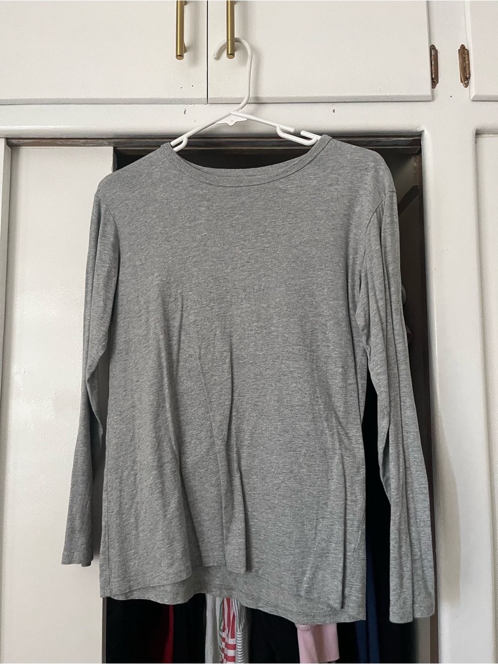 Place Kids Heather Gray Long Sleeve Tee